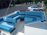 Custom Boat Seats' Upholstery Multi-Colors with Welting