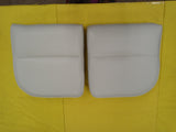 Custom Boat Seats' Upholstery Solid Color No Welting