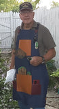 Grilling Apron in Denim