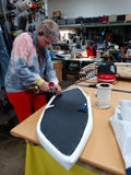 Custom Boat Seats' Upholstery Solid Color No Welting