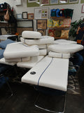 Custom Boat Seats' Upholstery Solid Color with Welting