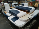 Custom Boat Seats' Upholstery Multi-Colors with Welting