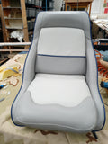 Custom Boat Seats' Upholstery Multi-Colors with Welting