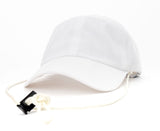 Cotton Boat Hat with Adjustable and Removable Strings